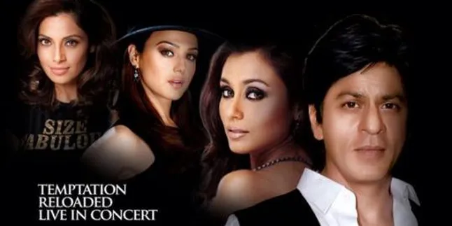 Shahrukh Khan ke Jakarta Didampingi 'Tiga Bidadari Bollywood'