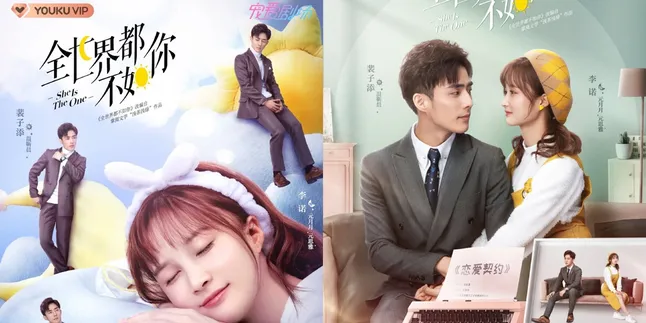 SHE'S THE ONE Chinese Drama, Kisah Kabur dari Pernikahan yang Berakhir Bahagia