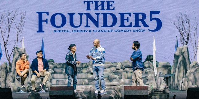 The Premiere Show 'The Founder5', Bursting with Laughter Together with Five Pioneers of Indonesian Stand-up Comedy