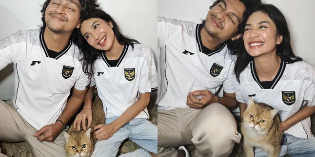 Ready to Support Indonesia, Mikha Tambayong and Deva Mahenra Appear in Sync Wearing National Team Jerseys