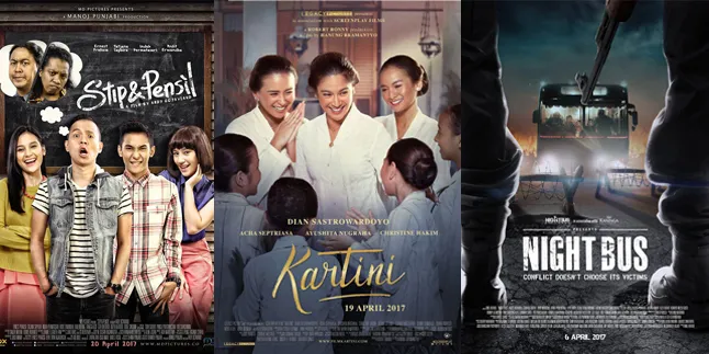 Simak 10 Film Indonesia yang Siap Rilis Pada Bulan April 2017