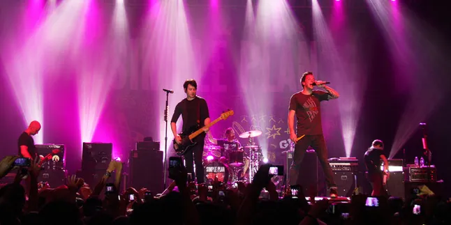 Simple Plan Bakal Rayakan Ulang Tahun ANTV di Indonesia