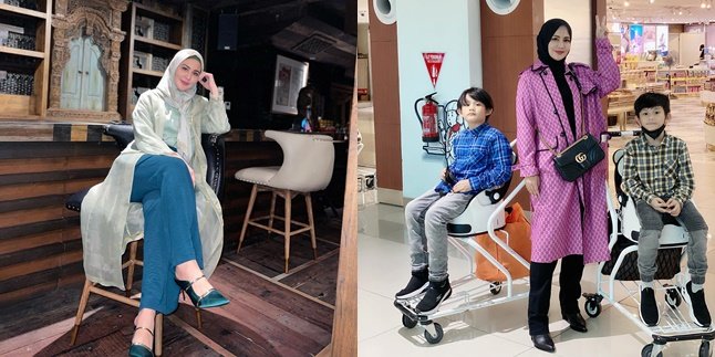 Single Parent Tangguh, Here are 8 Latest Photos of Juliana Moechtar, the Late Herman Seventeen's Wife who Now Wears a Hijab