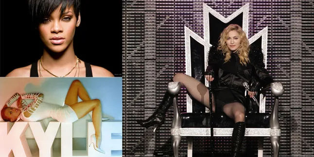 Single Penyanyi Wanita Paling Laris di Inggris