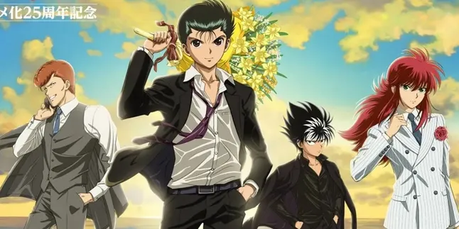 Sinopsis Anime Nostalgia YU YU HAKUSHO, Alur Cerita dan Adegan Pertarungannya Jadi Juara di Masanya