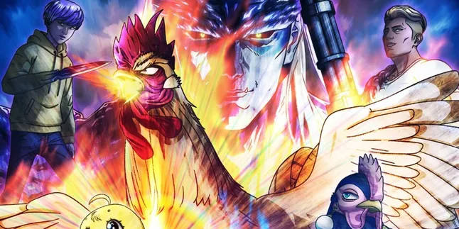 Sinopsis dan Fakta Menarik Anime ROOSTER FIGHTER, Anime Terbaru dengan Konsep Unik sekaligus Absurd!