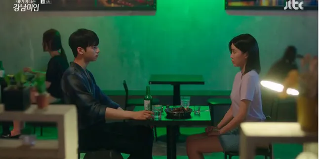 Sinopsis Drama MY ID IS GANGNAM BEAUTY Episode 5, Mi Rae dan Kyung Seok Makin Dekat