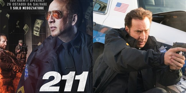 Synopsis of Film 211 (2018), the Story of a Veteran Police Officer in Rescuing Bank Robbery Hostages