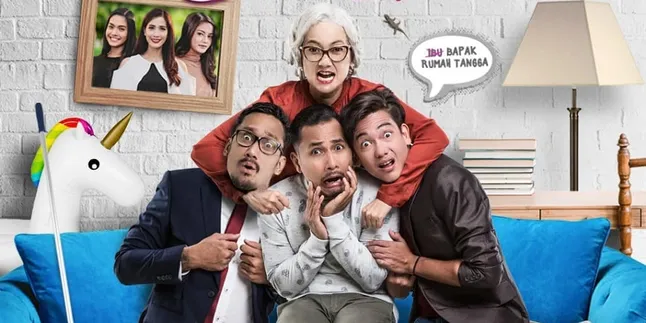 Sinopsis Film '3 DARA 2': Sanggupkah Tiga Pria Jenaka Ambil Alih Tugas Rumah Tangga?