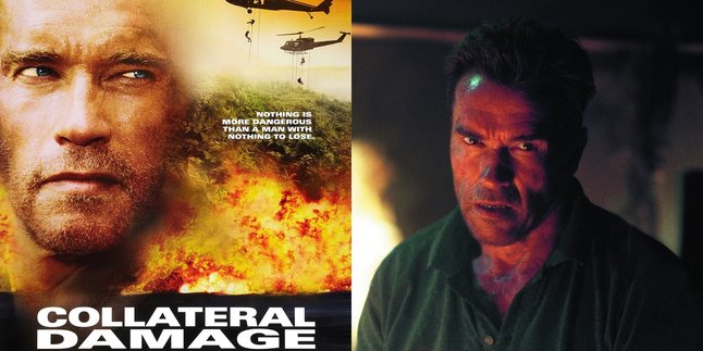 Synopsis of the film COLLATERAL DAMAGE (2002), the story of a firefighter investigating a case of Colombian terrorist group