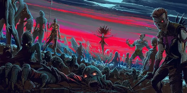 Sinopsis Film Marvel Zombies Rilis First Look - Bikin Penasaran Soal Siapa Superheronya