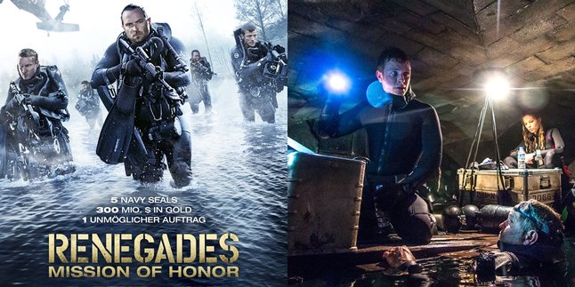 Synopsis of the film RENEGADES (2017), Elite Navy SEALs Action in Retrieving Nazi Treasure from Cruel Criminals