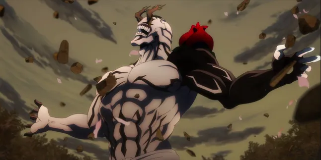 Sinopsis JUJUTSU KAISEN Episode 19, Adu Kekuatan Yuji dan Todo VS Hanami