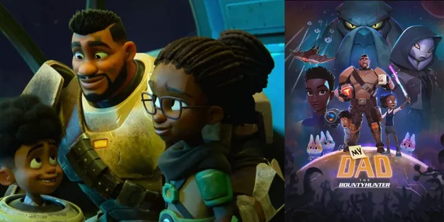 Sinopsis 'MY DAD THE BOUNTY HUNTER', Petualangan Seru Seorang Bounty Hunter di Luar Angkasa yang Penuh Plot Twist
