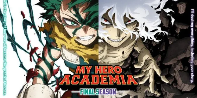 Sinopsis 'My Hero Academia' Season 8, Pertarungan Akhir antara Deku dan Shigaraki