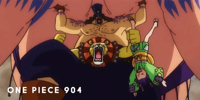 Sinopsis ONE PIECE Episode 904 - Munculnya 3 Petinggi Beasts Pirates