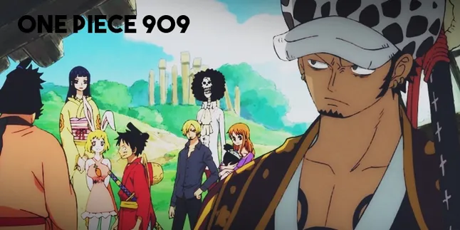 Sinopsis ONE PIECE Episode 909 - Berkumpulnya Kru Bajak Laut Topi Jerami