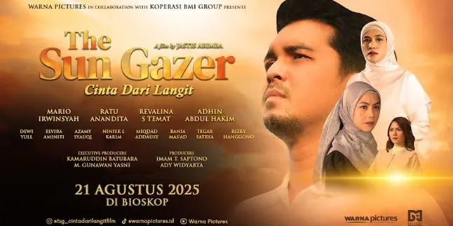 Synopsis THE SUN GAZER: LOVE FROM THE SKY, Revalina S Temat's Comeback Film