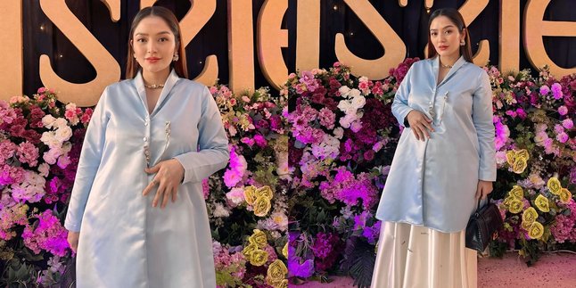 Siti Badriah Attends Event in Loose Clothes, Receives Praise for Her Beautiful Pregnant Aura