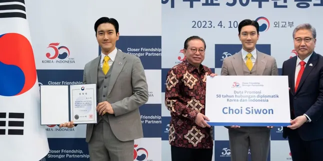 Siwon SUPER JUNIOR Dilantik Jadi Duta Hubungan Diplomatik Korea Selatan dan Indonesia yang ke-50 Tahun, Diharap Jadi Jembatan Pertukaran Budaya Kedua Negara Siwon SUPER JUNIOR Dilantik Jadi Duta Hubungan Diplomatik Korea Selatan dan Indonesia yang ke-50 Tahun, Diharap Jadi Jembatan Pertukaran Budaya Kedua Negara