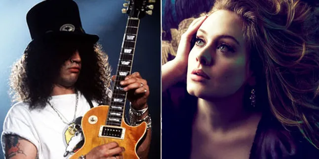 Slash Puji Kualitas Adele