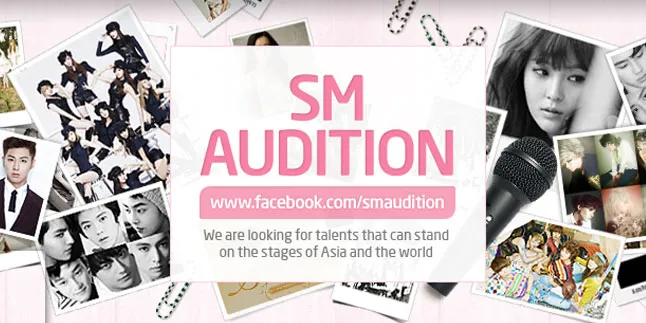 Agensi K-Pop Raksasa, SM Entertainment Gelar Audisi di Indonesia!