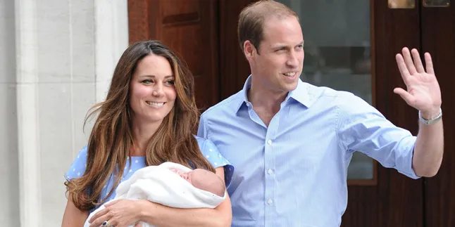 So Cute... Begini Penampilan Putra Kate Middleton Saat Dibaptis