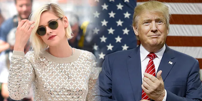 Soal Donald Trump, Kristen Stewart: Dia Terobsesi Aku Banget Soal Donald Trump, Kristen Stewart: Dia Terobsesi Aku Banget