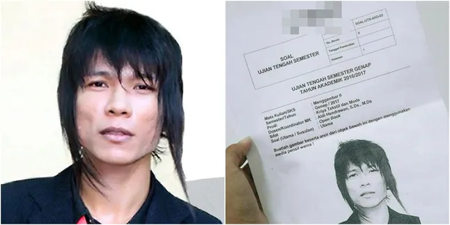 Soal Ujian Ini Jadi Viral Karena Pasang Foto Andhika Kangen Band