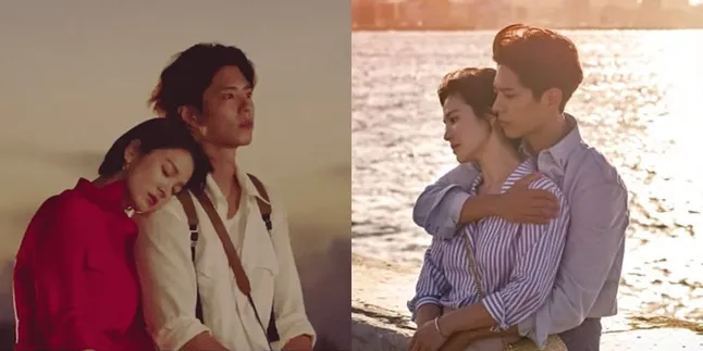 Song Hye Kyo dan Park Bo Gum Mellow Saat Dengar Musik di Poster 'Encounter'