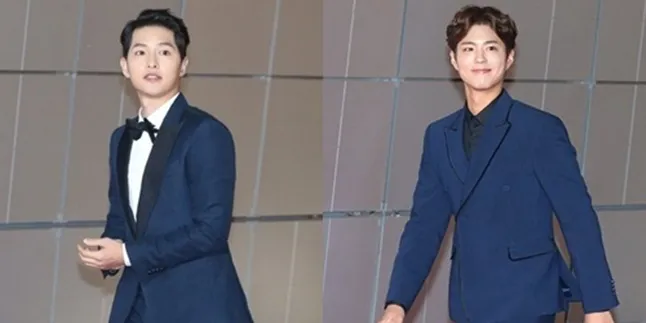 Song Joong Ki dan Park Bo Gum Gembira Makan Pizza Berdua
