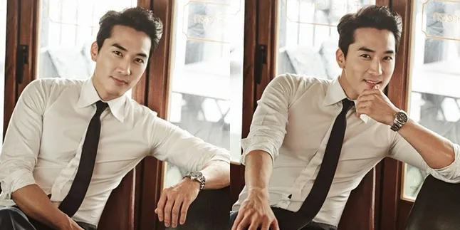 Song Seung Hun Merasa Kalah Ganteng Dari Sang Ayah