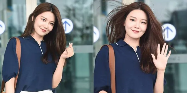 Sooyoung SNSD di Bali, Senyum Manis dan Ramah Banget Sama Fans
