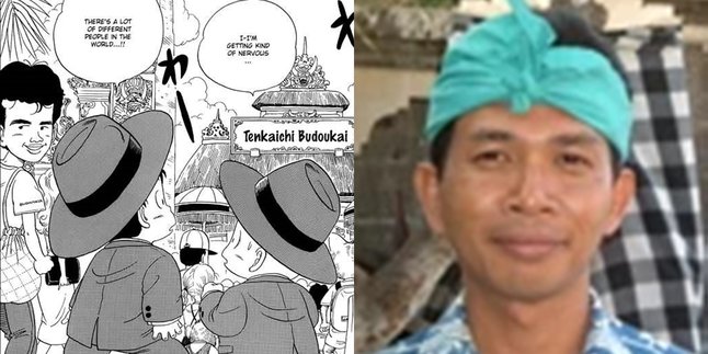 The Figure of Wayan Budhiyasa, a Man from Bali who once appeared in the Dragon Ball Comic by Akira Toriyama