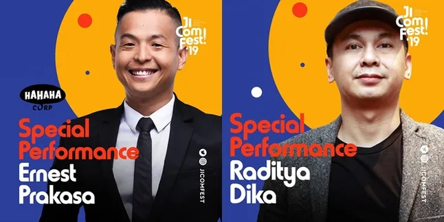 Special Performance Jicomfest 2019, Ernest Prakasa Hingga Raditya Dika! Special Performance Jicomfest 2019, Ernest Prakasa Hingga Raditya Dika!