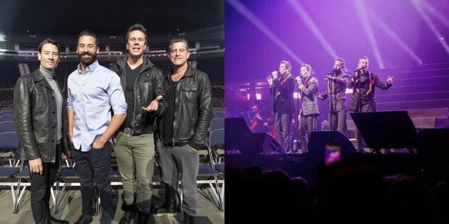 Spectacular! IL DIVO Holds Concert in Indonesia Titled 'IL DIVO A NEW DAY TOUR 2023'