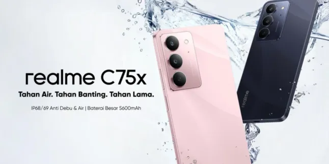 Spesifikasi Lengkap dan Harga Resmi Realme C75X di Indonesia