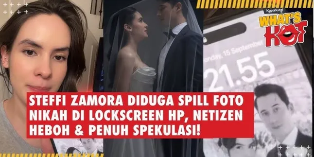 Steffi Zamora Diduga Spill Foto Nikah di Lockscreen HP, Netizen Heboh & Penuh Spekulasi!