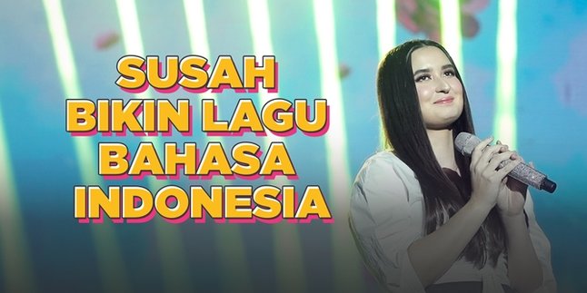 Stephanie Poetri Doesn't Feel Confident Singing in Indonesian, Here's the Reason