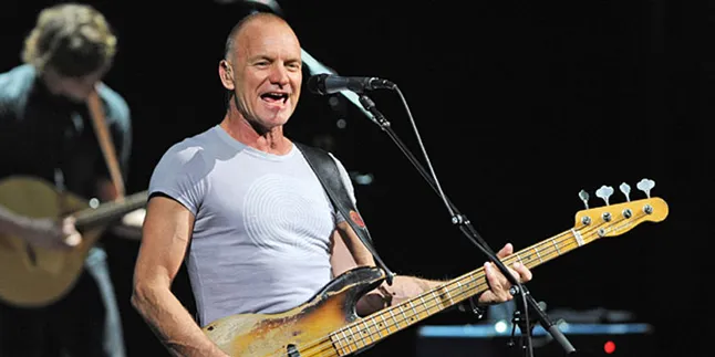 Sting Buka Konsernya Dengan Lagu If I Ever Lose My Faith In You Sting Buka Konsernya Dengan Lagu If I Ever Lose My Faith In You