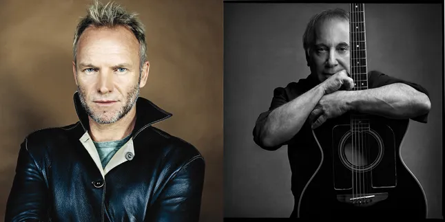 Sting Dan Paul Simon, Sahabat Yang Akan Duet Bareng