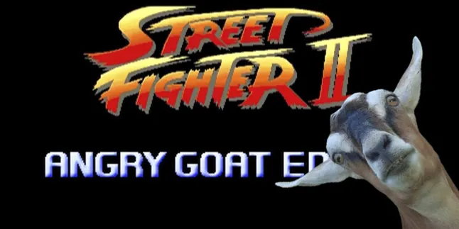 Street Fighter Versi 'Kambing Giras' Ini Super Kocak dan Gila