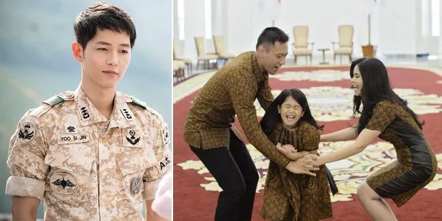 Suami 'Mirip' Song Joong Ki, Annisa Pohan Ikutan Nonton 'DOTS' Suami 'Mirip' Song Joong Ki, Annisa Pohan Ikutan Nonton 'DOTS'