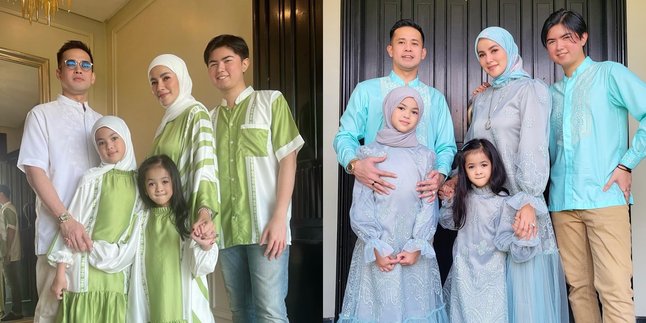 Already 1 Year Divorced, Here are 7 Pictures of Olla Ramlan and Aufar who Still Act Like a Complete Family - Still Celebrating the Festivities Together