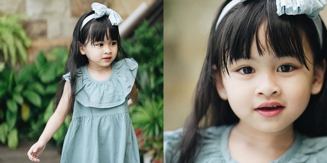 Already Big, Here are 7 Portraits of Zunaira, the Child of Syahnaz Sadiqah and Jeje Govinda - Her Beauty Captivates Attention