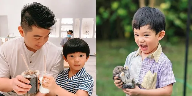 Sudah Besar, Ini 8 Potret Anak Chef Arnold yang Makin Mirip Papanya - Baru Saja Rayakan Ultah ke-3 Tahun