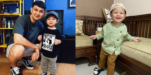 Sudah Besar, Ini 8 Potret Benjamin Qeenan yang Makin Mirip Marcell Darwin - Ayah Anak Good Looking