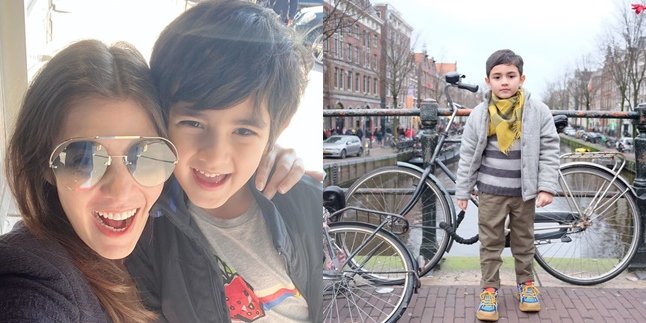 Already Big, Here are 8 Portraits of Quenzino, Carissa Putri's Eldest Son, who is Getting Handsome
