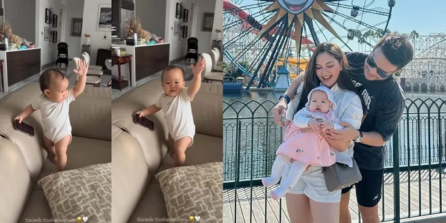 Sudah Injak Usia 10 Bulan, Ini Potret Kyarra Anak Jessica Mila Berjoget Saat Didengarkan Lagu APT Sudah Injak Usia 10 Bulan, Ini Potret Kyarra Anak Jessica Mila Berjoget Saat Didengarkan Lagu APT
