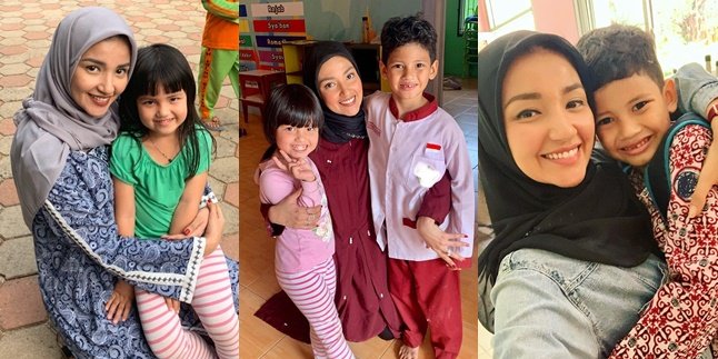 Being a Mother of Two Children, Here are 8 Photos of Tsania Marwa, the Actress of the Soap Opera 'SECOND WIFE' When Taking Care of Her Beloved Children